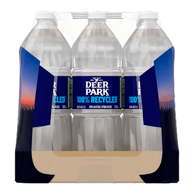 1 Liter Bottled Water, Single