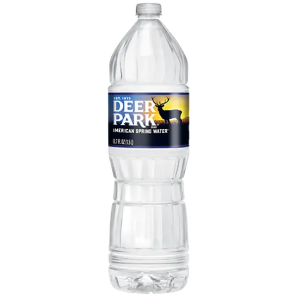 1.5 Liter Bottled Water, Single
