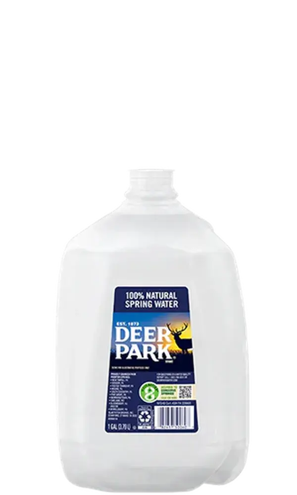 1 Gallon Jug Bottled Water, Single