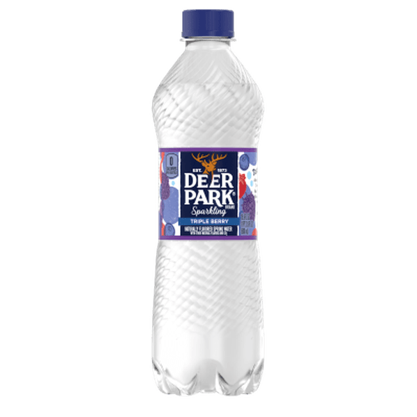 Triple Berry Sparkling Water 16.9 fl oz ( 500 mL ) Bottle, Single