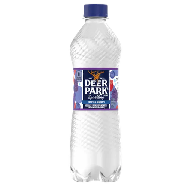 Triple Berry Sparkling Water 16.9 fl oz ( 500 mL ) Bottle, Single