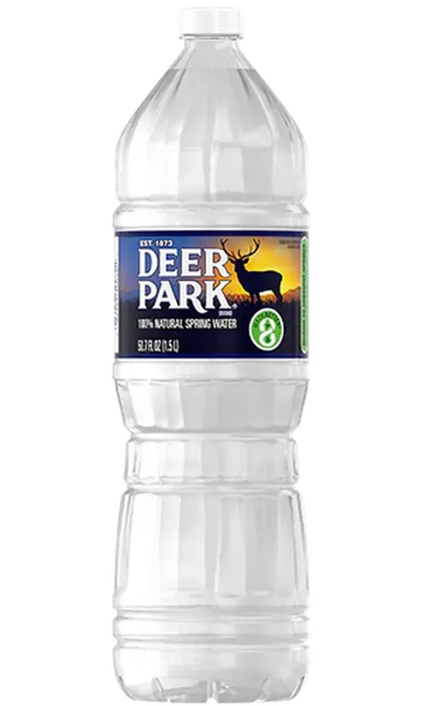 1.5 Liter Bottled Water, Single