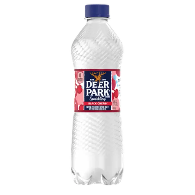 Black Cherry Sparkling Water 16.9 fl oz ( 500 mL ) Bottle, Single