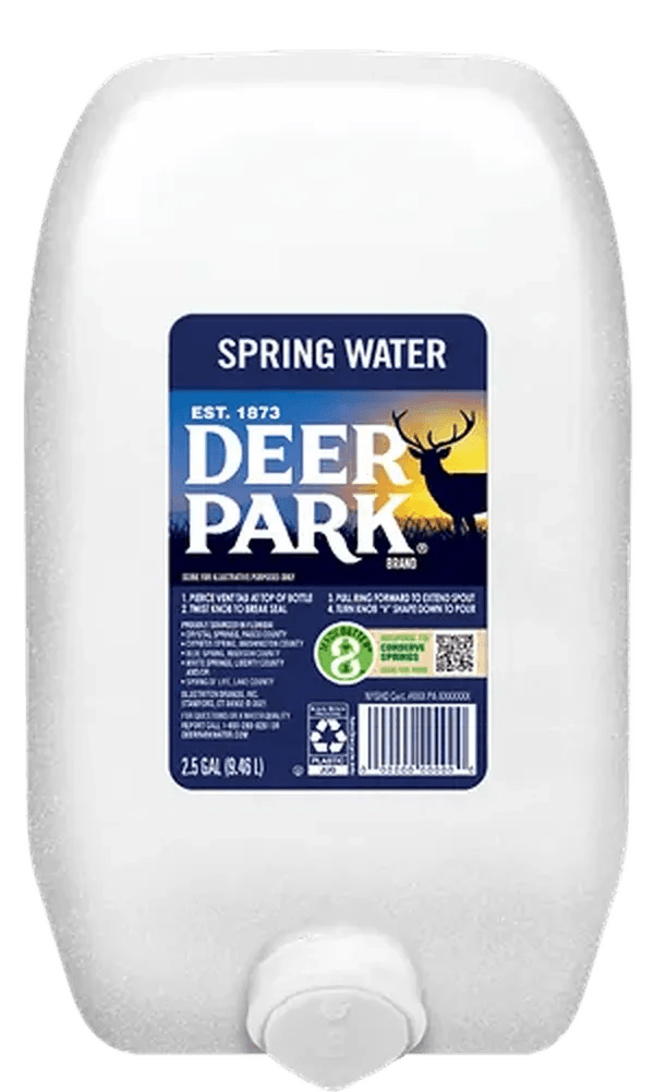 2.5 gal Jug Bottled Water, Single