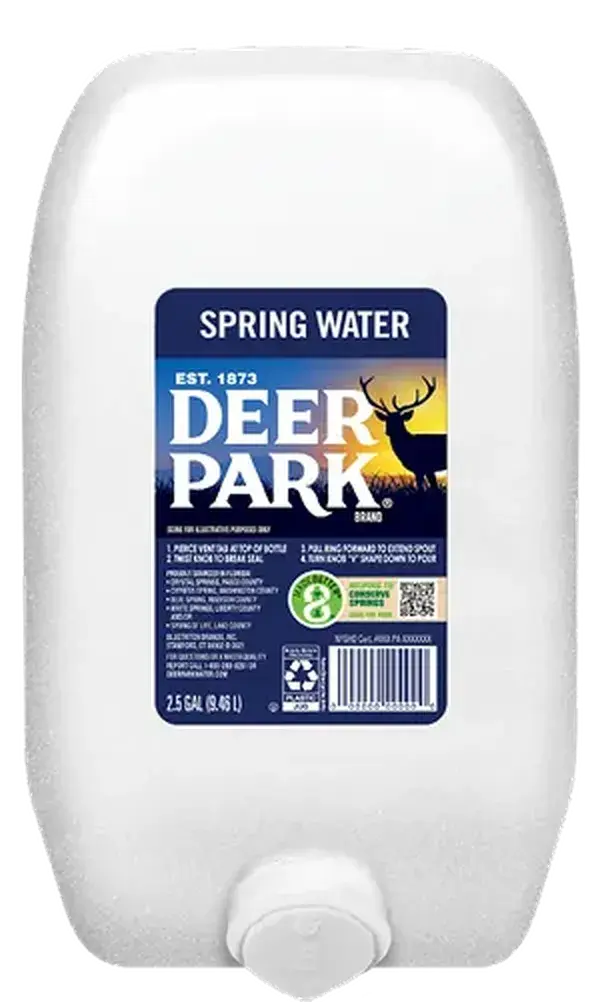 2.5 gal Jug Bottled Water, Single
