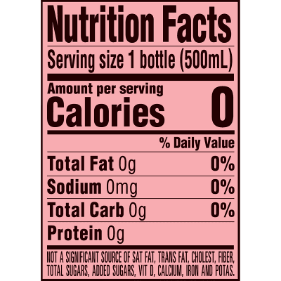 Deer Park Sparkling Black Cherry Product Detail 500mL single nutrition facts