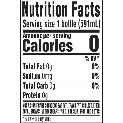 20 fl oz Bottled Water, Single
