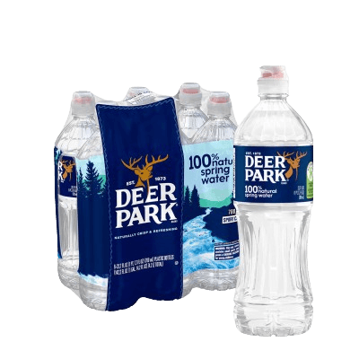 23.7 fl oz Bottled Water Sports Cap, Single
