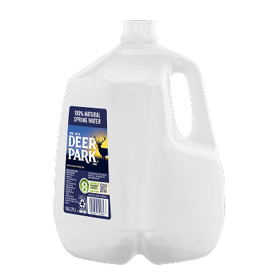 1 Gallon Jug Bottled Water, Single