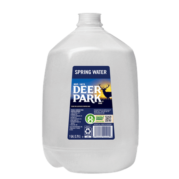 1 Gallon Jug Bottled Water, Single