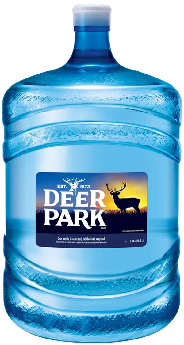 5 Gallon Jug Bottled Water, Single