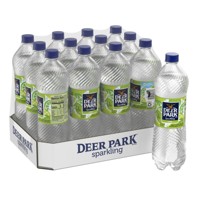 Deer Park Sparkling Zesty Lime Product Detail 1L 12pk