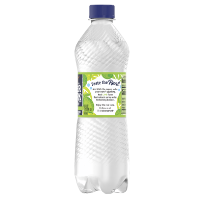 Deer Park Sparkling Zesty Lime Product Detail 500mL single right view
