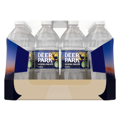 Deer Park Spring water product detail 20oz 28pack left view