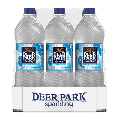 Deer Park Sparkling Simply bubbles Product Detail 1L - 12 pack - right image