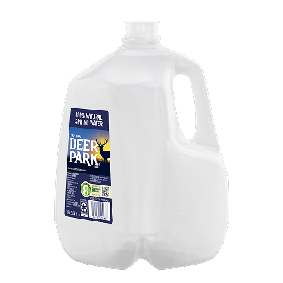 Deer Park 1 Gal still bottle right side view
