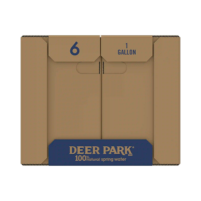 Deer Park Distilled water1 Gallon - 6 pack - left image