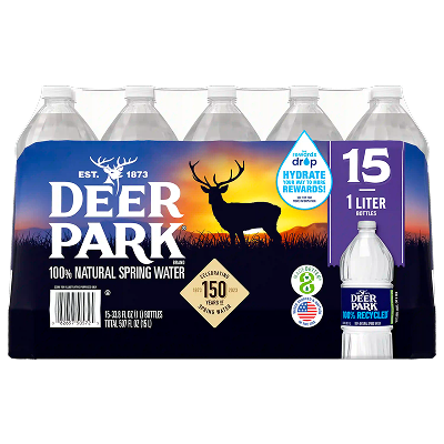Deer Park Spring water product detail - 15 pack - center flat