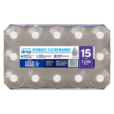 Deer Park Spring water product detail - 15 pack - Top view