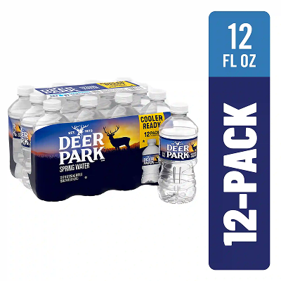 Deer Park Spring water product detail 12 fl oz - 12 pack - Cambridge image