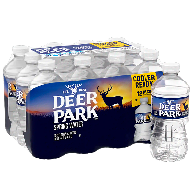 Deer Park Spring water product detail 12 fl oz - 12 pack - 1 product out of pack