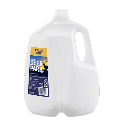 1 Gallon Jug Bottled Water - Distilled - right side